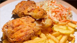 Alitas y patatas en freidora de aire Air fryer Rico no Lo siguiente [upl. by Atnuahc]