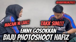 EMNY GOSOKKAN BAJU HAFIZ  BAJU PHOTOSHOOT TEBAKAR [upl. by Ruthi]