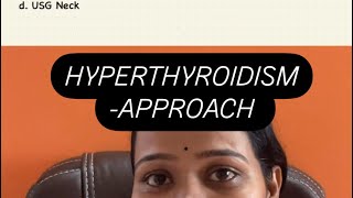 Approach to hyperthyroidism for NEET PG and INI CET inicet neetpg2025 neetpgstrategy [upl. by Ahsla]