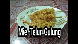 Cara Membuat Mie Telur Gulung Sate Khas Pontianak Yang Enak amp Lezat [upl. by Mikeb36]