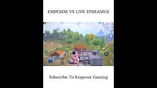 Emperor vs Streamer bgmi 1vs4clutch shorts [upl. by Abigale273]