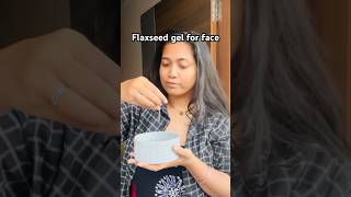 Flaxseed gel for face 😳 youtubeshorts videochannel facemask skincarefacemask [upl. by Coshow]