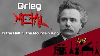 Edvard Grieg  In the Hall of the Mountain King 【Intense Symphonic Metal Cover】 [upl. by Luhar]