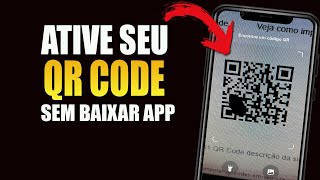 Como ativar a Câmera do celular para ler QR code passo a passo [upl. by Safir]