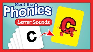 Meet the Phonics  Letter Sounds  Video Flashcards  Preschool Prep Company [upl. by Lidda400]