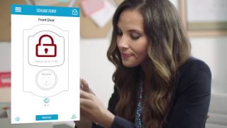 Use Schlage Sense™ Smart Deadbolt for Business [upl. by Aitnis]