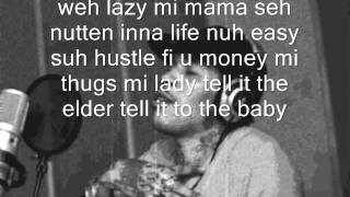 Vybz Kartel Lyrics to Life Is What You Make It [upl. by Aihseken]