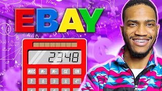 How to Calculate EBAY Fees in 2022 l Easy Tutorial for Beginners [upl. by Relyhs]