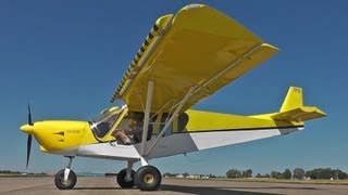 Zenith STOL CH 750 with drooped wing leadingedge slats [upl. by Fernande]