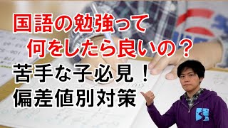 中学受験国語の成績ごとの優先順位が高い勉強を解説 [upl. by Aikaj]