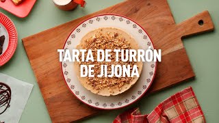 Tarta de turrón blando de Jijona ALDIrecetas [upl. by Garibold]