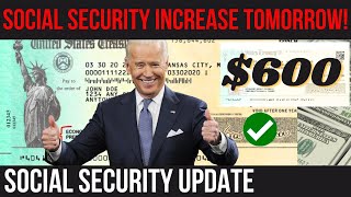 OFFICIAL BIG SOCIAL SECURITY INCREASE TOMORROW SSI SSDI Payments  Social Security Update [upl. by Dorrehs821]