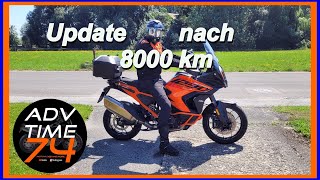 KTM 1290 Superadventure S 2023 Update nach 8000 km  ADVTIME74 [upl. by Dieball]