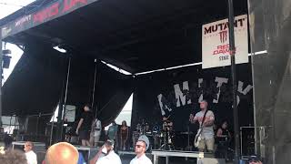 The Amity Affliction  All Fucked Up  Live Vans Warped Tour 2018  Wantagh NY [upl. by Yrallih]