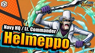 ONE PIECE BOUNTY RUSH  Navy HQ  Lt Commander Helmeppo [upl. by Avirt]