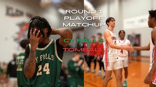 Rd 1 UPSET 🫨 22 Cy Falls Eagles vs 353 Tomball Cougars [upl. by Curran]