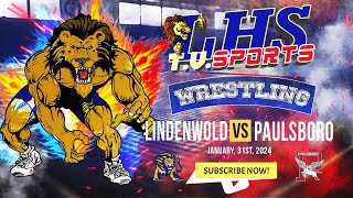 LHSTV Live Stream Lindenwold High School Wrestling vs Paulsboro  2024 [upl. by Ameg62]