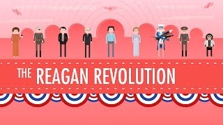 The Reagan Revolution Crash Course US History 43 [upl. by Narahs170]