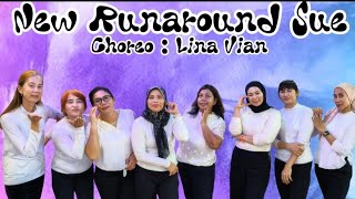 New Runaround Sue Line Dance Choreo Lina Vian INA pldcriau [upl. by Annahpos]