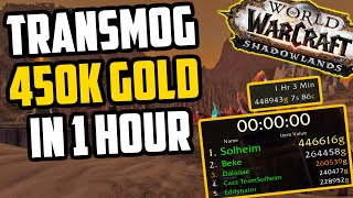 450k Gold in 1 Hour Farming Transmog in Silithus This Goldfarm is INSANE [upl. by Anwahsal422]