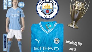 Manchester city home kit 2324 season HAALAND ucl player version [upl. by Solley]