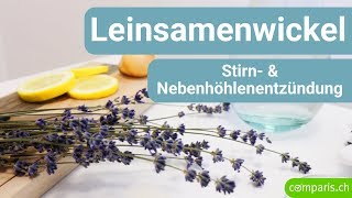 Comparis Hausmitteltipps Leinsamenwickel bei StirnNebenhöhlenentzündungen [upl. by Mellie897]