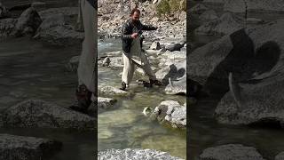 Trout angling Baha lake gilgitbaltistan reels landscape shortvideo shorts share foryou [upl. by Felic]