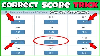 Correct Score Betting Strategy and Guide [upl. by Esinej]