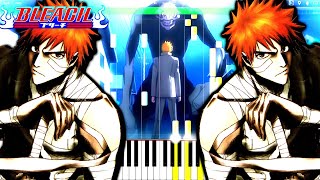 Bleach  Creeping Shadows  Piano Tutorial [upl. by Aneelak]