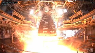 NASA fires up Artemis moon rocket engine for 550 second test [upl. by Snapp]