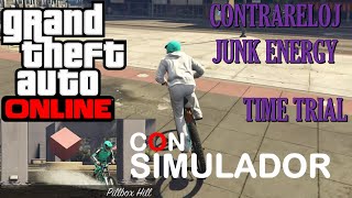 Contrareloj  Junk Energy Time trial – Pillbox Hill  GTA Online con Simulador [upl. by Gal]