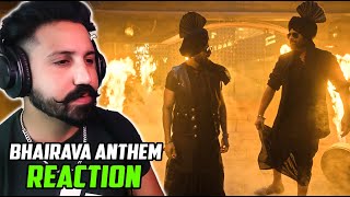 Bhairava Anthem Reaction  Kalki 2898 AD  Diljit Dosanjh  Prabhas  Santhosh Narayanan  Vijaynara [upl. by Areit]