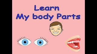 Learn English for kids  Body parts of body [upl. by Linnette950]