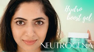 Neutrogena Hydro Boost Water Gel Malayalam Review Best Moisturizer for Oily Skin SkincareMalayalam [upl. by Adnamahs]