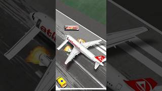 Atlasjet A320 Crashed crash emergency flightsimulator aviation avgeek landing a320 plane [upl. by Akceber]