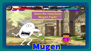 Mugen  Dooby Dummy Vs Dora Request [upl. by Alaik]