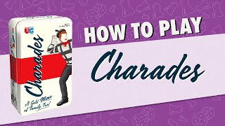 How To Play Charades A Gold Mime of Family Fun  University Games [upl. by Krahling]