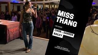 Miss Thang Démo amp Comptes Line Dance niv InterAv chor  Darren Bailey [upl. by Epilef823]