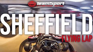 Flying Lap  TeamSport Karting Sheffield [upl. by Euqinitram]