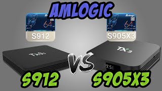 Amlogic S912 vs Amlogic S905x3 [upl. by Eittocs]