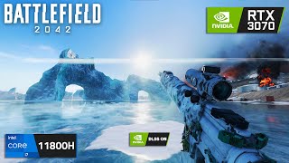 Battlefield 2042  RTX 3070 Laptop  Intel 7 11800H  1080p  Ultra  DLSS Quality [upl. by Enilehcim]