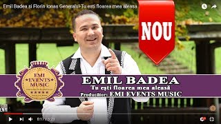 Emil Badea  Tu esti floarea mea aleasa Oficial Video [upl. by Trik891]