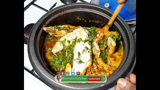 How to Cook Editan Soup with Waterleaf [upl. by Claretta]