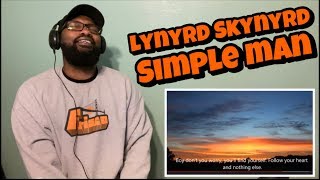 Lynyrd Skynyrd  Simple Man  REACTION [upl. by Molini]