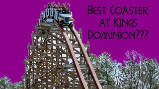 Twisted Timbers Review  Kings Dominion [upl. by Einittirb648]