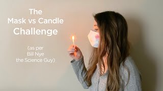 MASK vs CANDLE CHALLENGE [upl. by Stoddard]