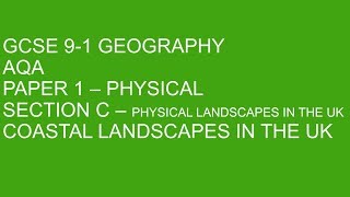 GCSE 91 Geography  Coasts  EVERYTHING you need [upl. by Di]