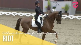 Cathrine LaudrupDufour og Vividus QRE  Ungheste Grand Prix [upl. by Silevi]