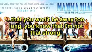 Mamma Mia Here We Go Again  Track 15  Mamma Mia InstrumentalKaraoke [upl. by Dulce325]