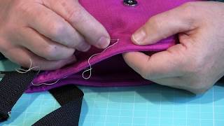 Making and Setting a Quilters Knot [upl. by Vani]